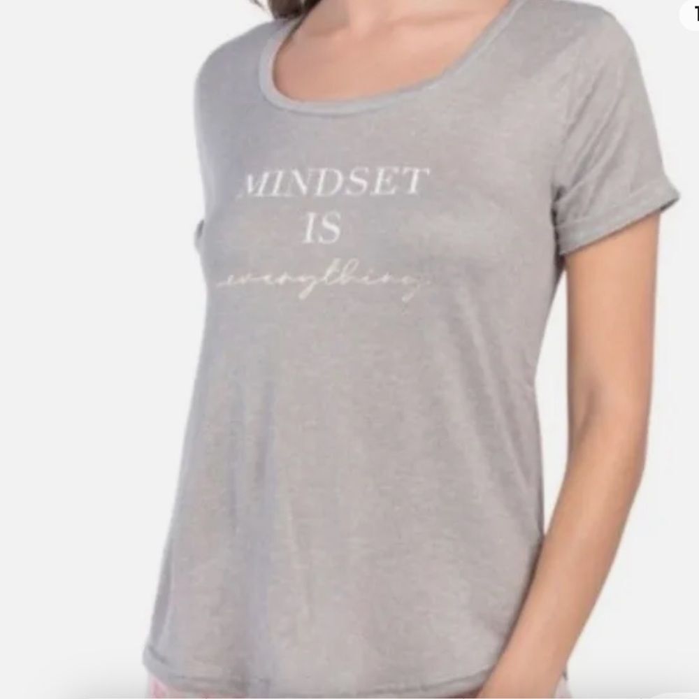 Marilyn Monroe Women's Pajama Top Mindset Is Everything size large
